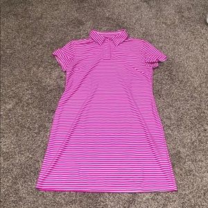 Jude Connally Dresses - Pink striped summer collared dress Jude Connally Dresses - Pink striped summer collared dress
